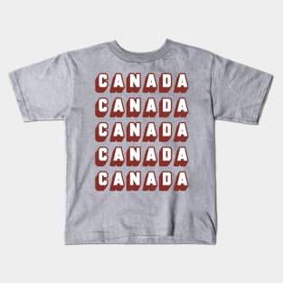 Canada Repeater || Canadian || Canada Day || Kids T-Shirt